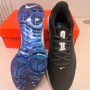 Black and Blue Athletic Shoes